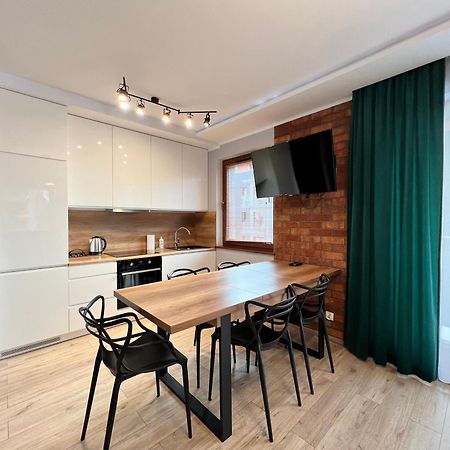 Stylish Apartment Oldtown Riverview Balcony Gdańsk Eksteriør billede