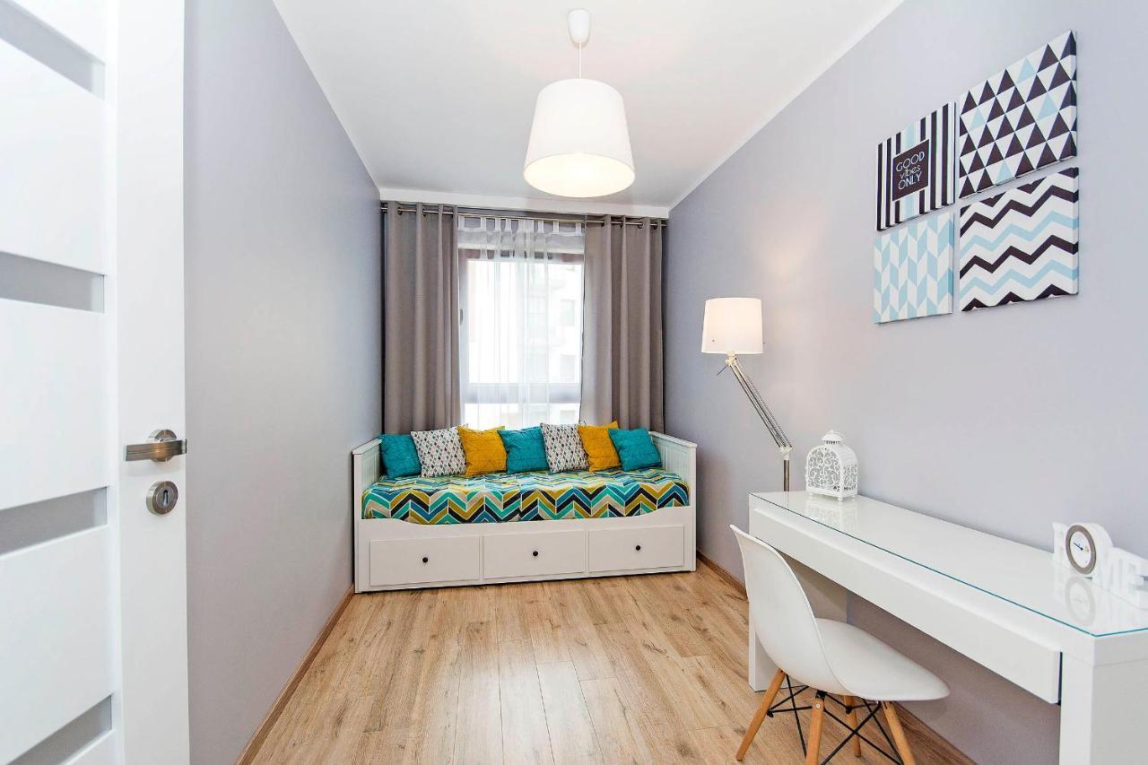 Stylish Apartment Oldtown Riverview Balcony Gdańsk Eksteriør billede