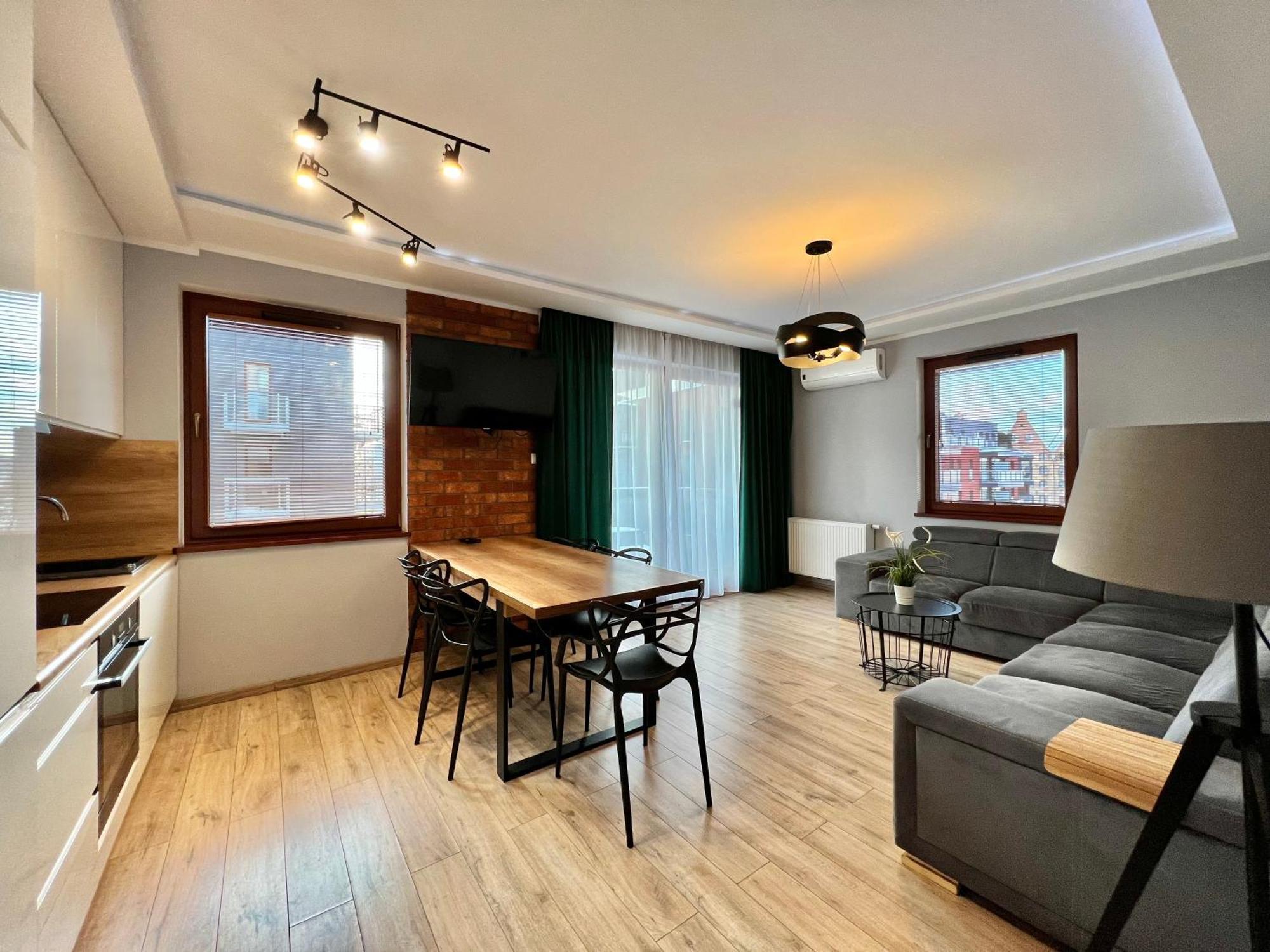 Stylish Apartment Oldtown Riverview Balcony Gdańsk Eksteriør billede